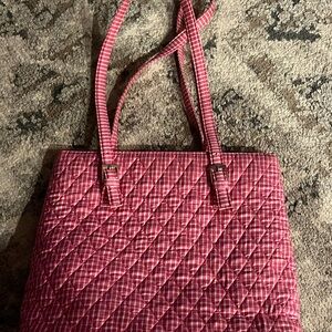 Vera Bradley Pink Quilted Shoulder Bag